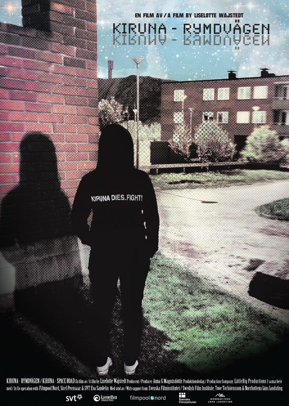 Kiruna Rymdvägen / Kiruna Space Road — official poster